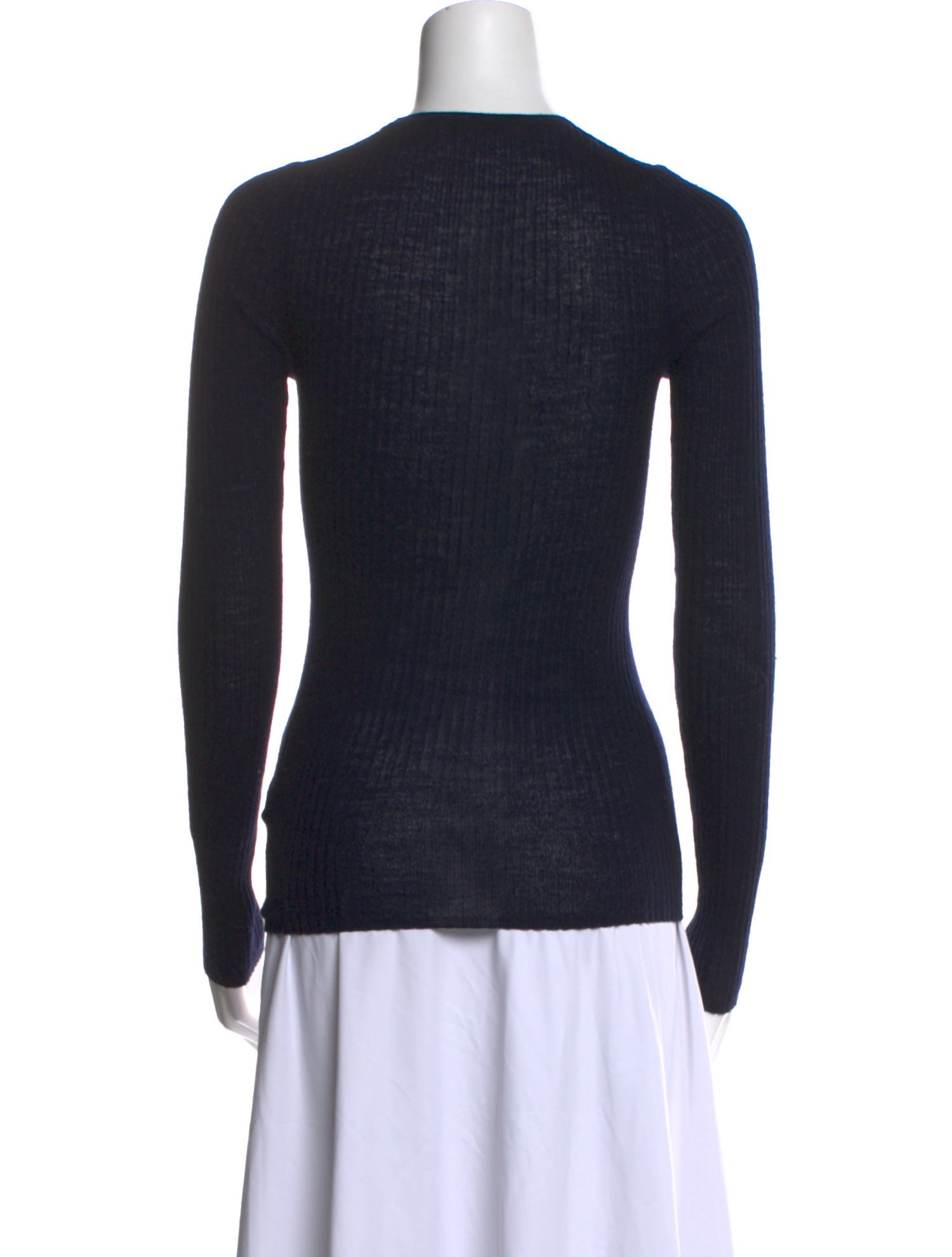 Tibi Wool Crew Neck Sweater